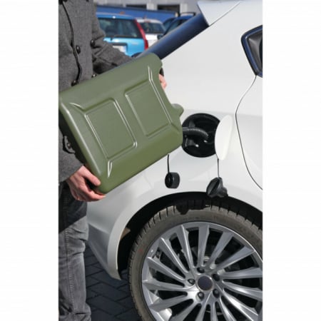 Canistră Combustibil Tip Militar din Plastic 20L – Rezistentă, Etanșă și Ușor de Transportat [4]