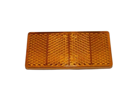 Catadioptri reflectorizanti - Catadioptru reflectorizant dreptunghiular portocaliu 63x31.5 mm