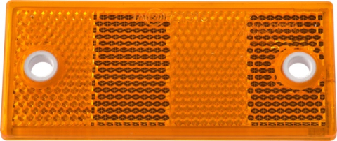 Catadioptri Reflectorizanti - Catadioptru reflectorizant dreptunghiular portocaliu