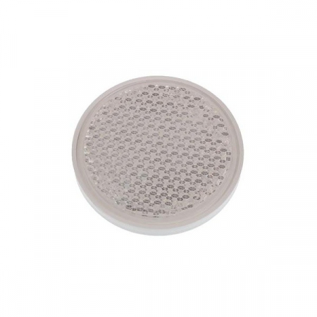 ADR - Catadioptru reflectorizant rotund alb cu surub