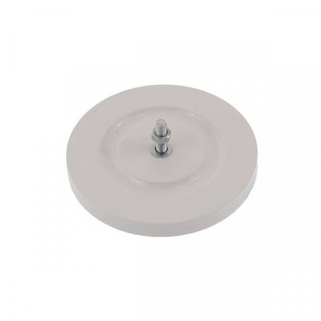 Catadioptru reflectorizant rotund alb cu surub [1]