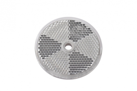 Protectie, Siguranta & ADR - Catadioptru reflectorizant rotund alb fi60