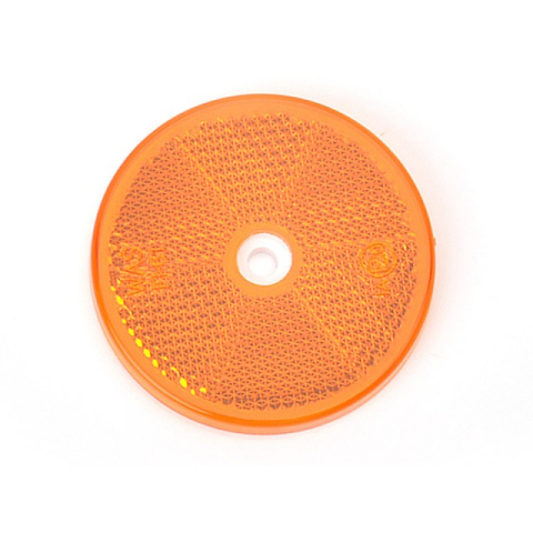 Catadioptri reflectorizanti - Catadioptru reflectorizant rotund portocaliu