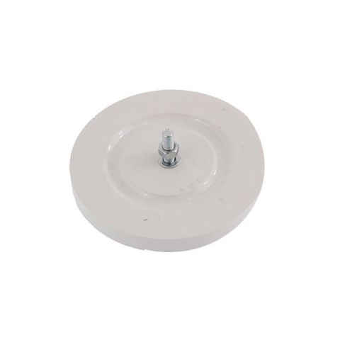 Catadioptru reflectorizant rotund portocaliu cu surub [1]