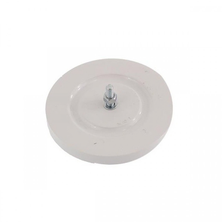 Catadioptru reflectorizant rotund portocaliu cu surub [1]