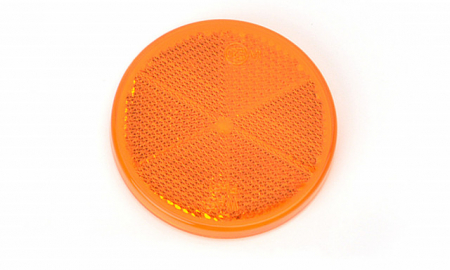 Catadioptri Reflectorizanti - Catadioptru reflectorizant rotund portocaliu fi 61mm