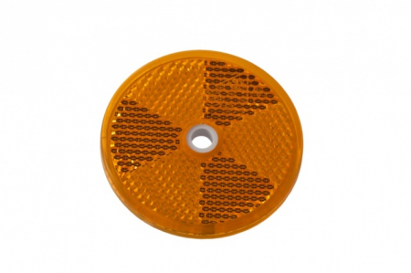 ADR - Catadioptru reflectorizant rotund portocaliu fi60