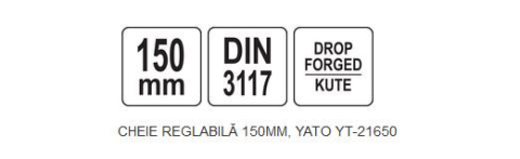 Cheie reglabila, 150mm [1]