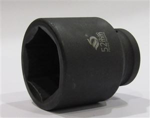 Tubulare - Cheie tubulara impact lunga hexagonala 52mm