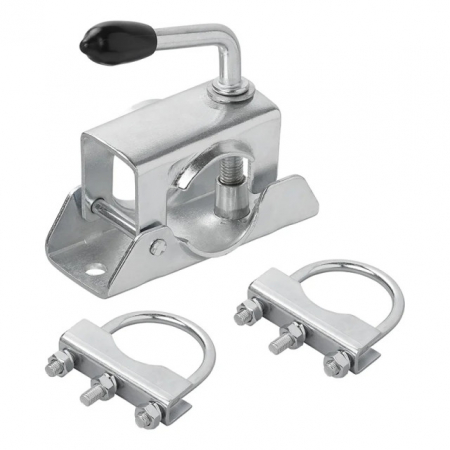 Clema de fixare pentru roata de manevra 48mm cu 2 suporti 60/70mm [2]