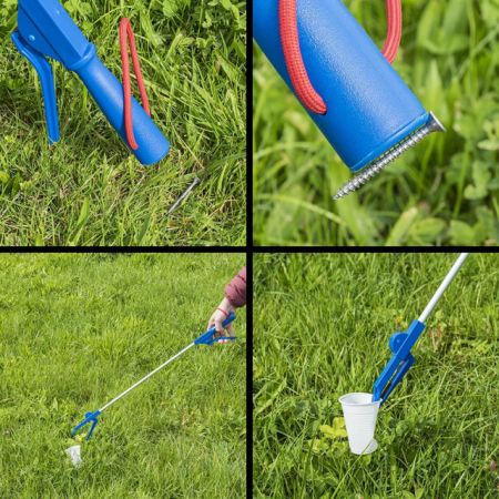 Cleste pentru colectarea gunoiului cu magnet 80 cm [5]