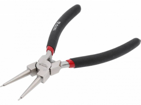 Trusa Scule-Unelte-Accesorii Service - Cleste Seger pentru Inele de Siguranta Varf Drept 150MM