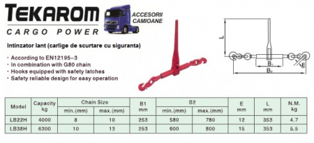 Clichet - lant 8mm - 4T [2]