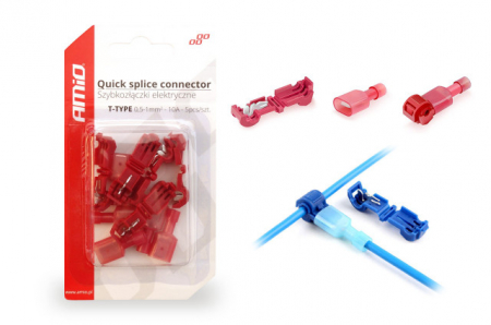 Electrice Auto - Conectori rapizi de tip T