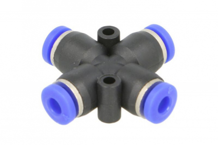 Furtune Aer-Accesorii - Cupla rapida aer cruce 4mm