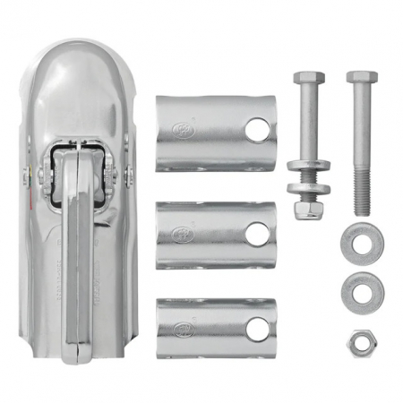 Cuplaj remorca 40/45/50mm 2300 Kg ax rotund cu sistem de franare [1]