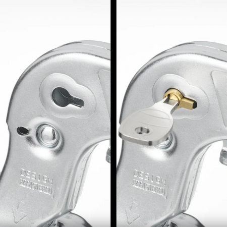 Cuplaj remorca 50mm 750Kg ax rotund [3]