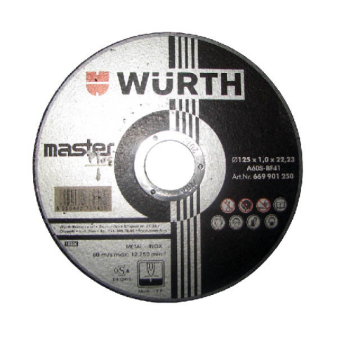 Diverse - Disc de debitare Master Plus otel/inox D125x1.0
