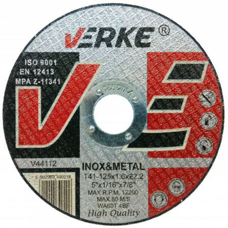 Diverse - Disc pentru metal 125 x 1,6 x 22,2mm