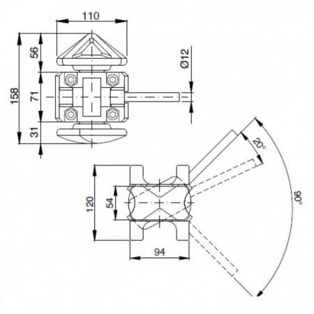 Dispozitiv fixare transcontainer twist lock [2]