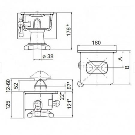 Dispozitiv fixare transcontainer twist lock [4]