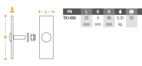 Element fixare profil parabiciclisti [1]