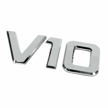 Accesorii - Emblema 3D cromata V10 - 92 x 210mm