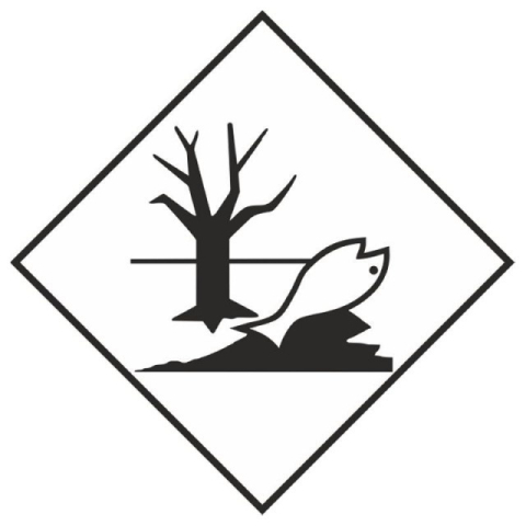 Protectie, Siguranta & ADR - Eticheta ADR magnetica "Pericol Transport substante periculoase pentru mediul inconjurator"