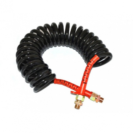 Furtun Aer - Furtun aer negru cu mansoane rosii M22 - 7.5M