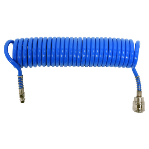 Trusa Scule-Unelte-Accesorii Service - Furtun spiralat pentru compresor 9m