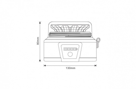 Girofar 12/24V LED , cu acumulator [1]