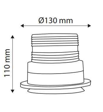 Girofar 12/24V LED SMD cu magnet [1]