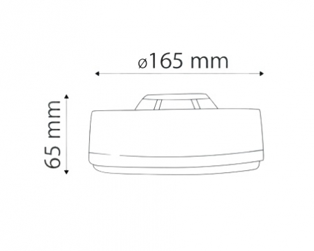 Girofar auto cu efect stroboscopic 12V/24V orange cu 10LEDURI (baza magnetica) [1]