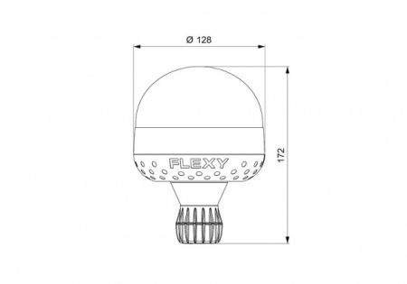 Girofar LED ecologic cu efect dublu flash [2]