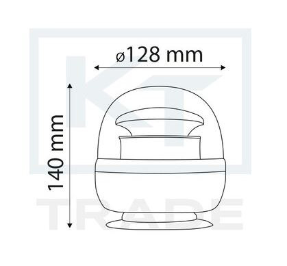 Girofar LED SMD, cu acumulator [6]