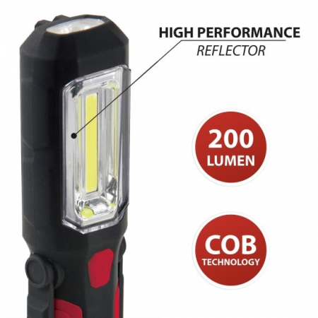 HUNTER: Lanterna LED reincarcabila 5W cu functie de zoom [1]