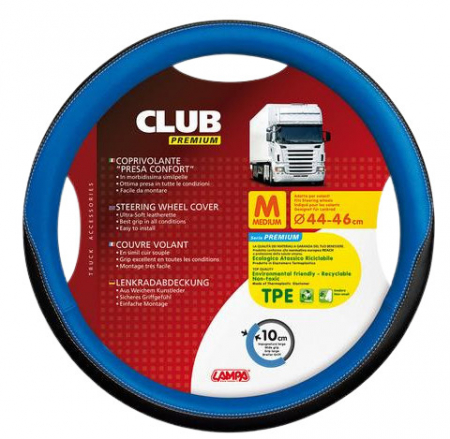 Husa Volan Lampa Club Premium Albastru 44-46cm [1]