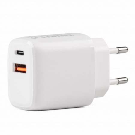 Incarcatoare / Modulatoare / Cabluri Date / Auxiliare - Incarcator rapid 2 porturi USB + USB-C 20W 230V