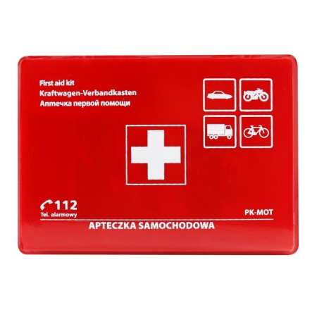 Truse Sanitare / Triunghiuri Presemnalizare Avarie - Kit de prim ajutor 17 x 6 x 12cm