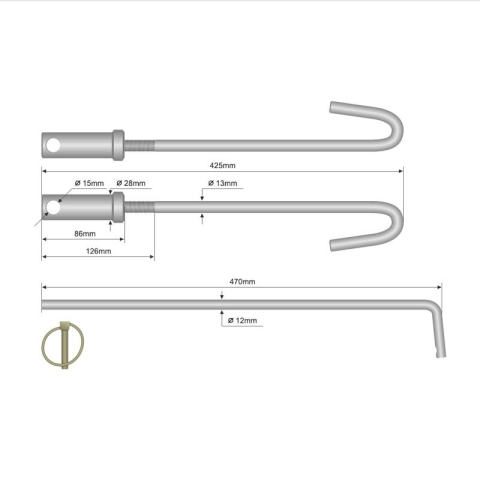 Kit fixare roata rezerva [1]