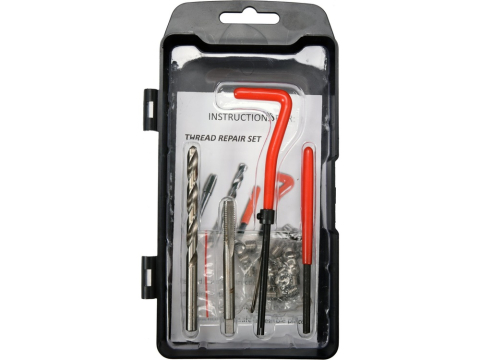 Trusa Scule-Unelte-Accesorii Service - Kit reparat filete, M6 x 1