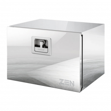 Lazi DAKEN - Ladă Metalică de Scule  400x300x300mm – Cutie Compactă și Rezistentă pentru Camion
