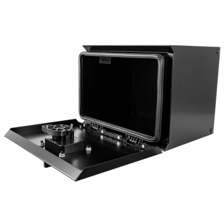 Ladă Metalică de Scule  400x300x300mm – Cutie Compactă și Rezistentă pentru Camion [2]