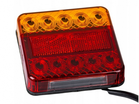 Lampa 3 functii 18 leduri 12V 10.5x9.5 cm [2]
