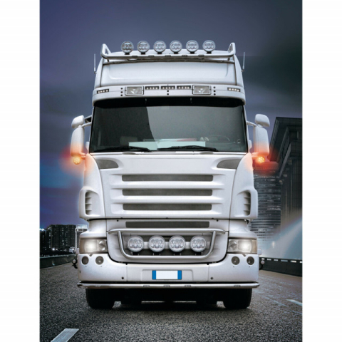 Lampa cu 2 functii - intermitenta si fixa (Rosu/Portocaliu) [3]