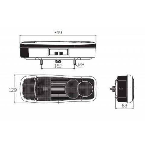 Lampa dreapta Camion [2]