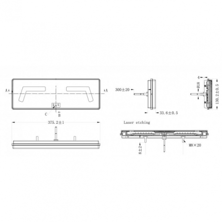 Lampa dreapta camion 96 led-uri [1]