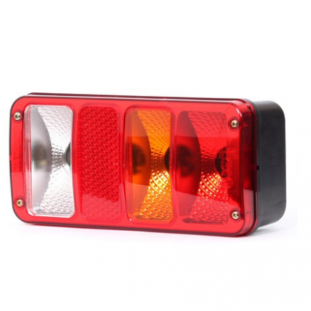 Lampi Cu Bec - Lampa dreptunghiulara dreapta 22.5x10.5 cm 12-24V