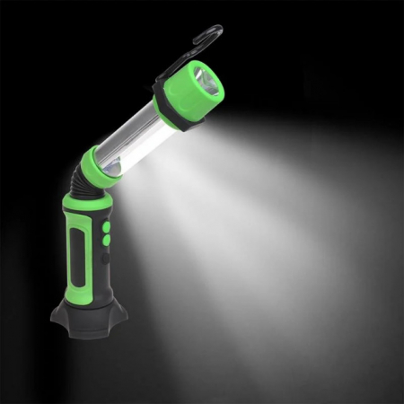 Lampă flexibilă COB LED reîncărcabilă cu cârlig și magnet [4]