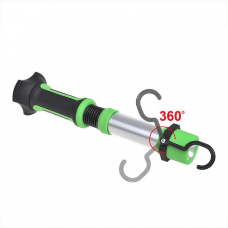 Lampă flexibilă COB LED reîncărcabilă cu cârlig și magnet [2]